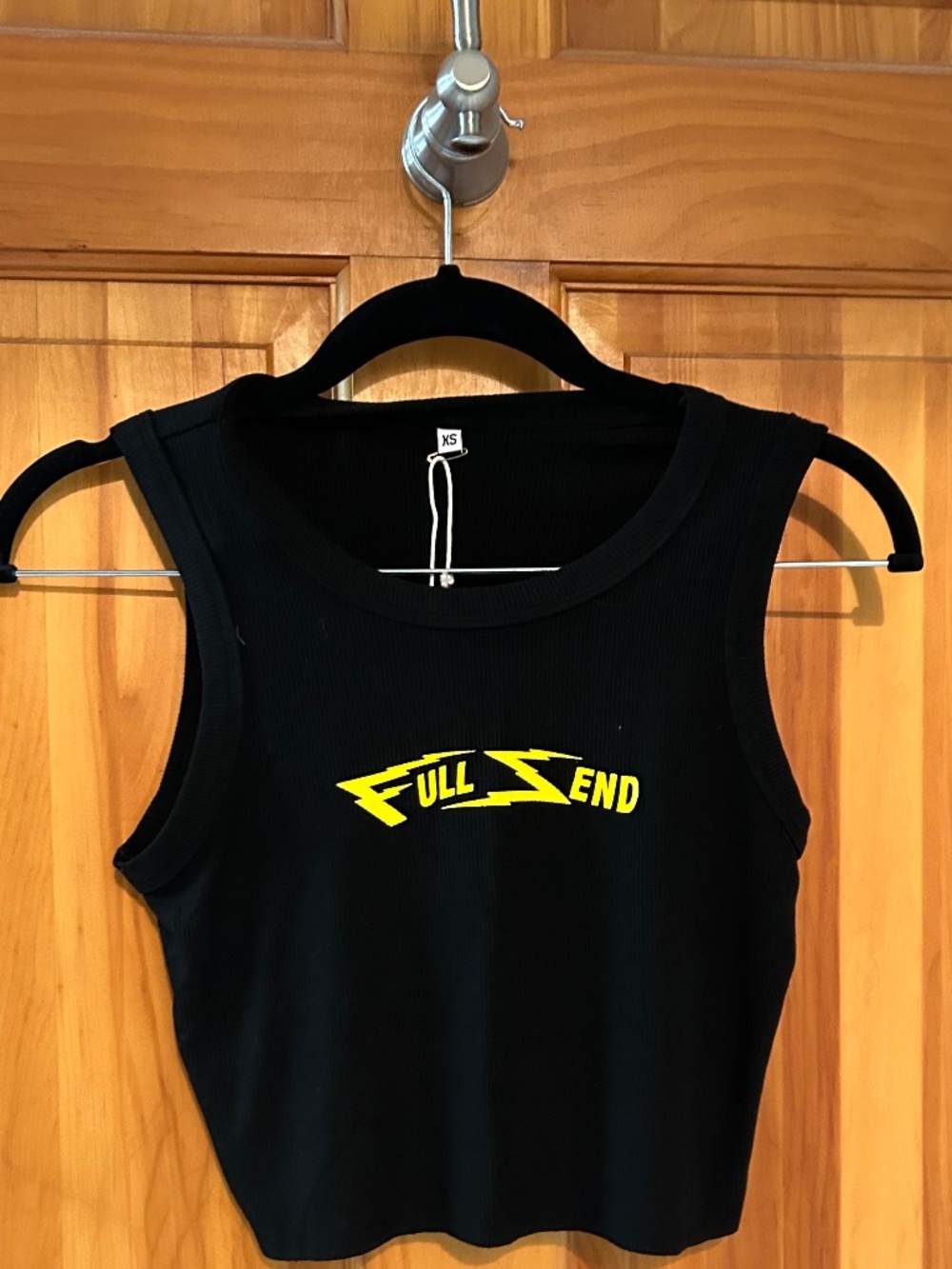 Exercise NWT Full Send Cropped Top